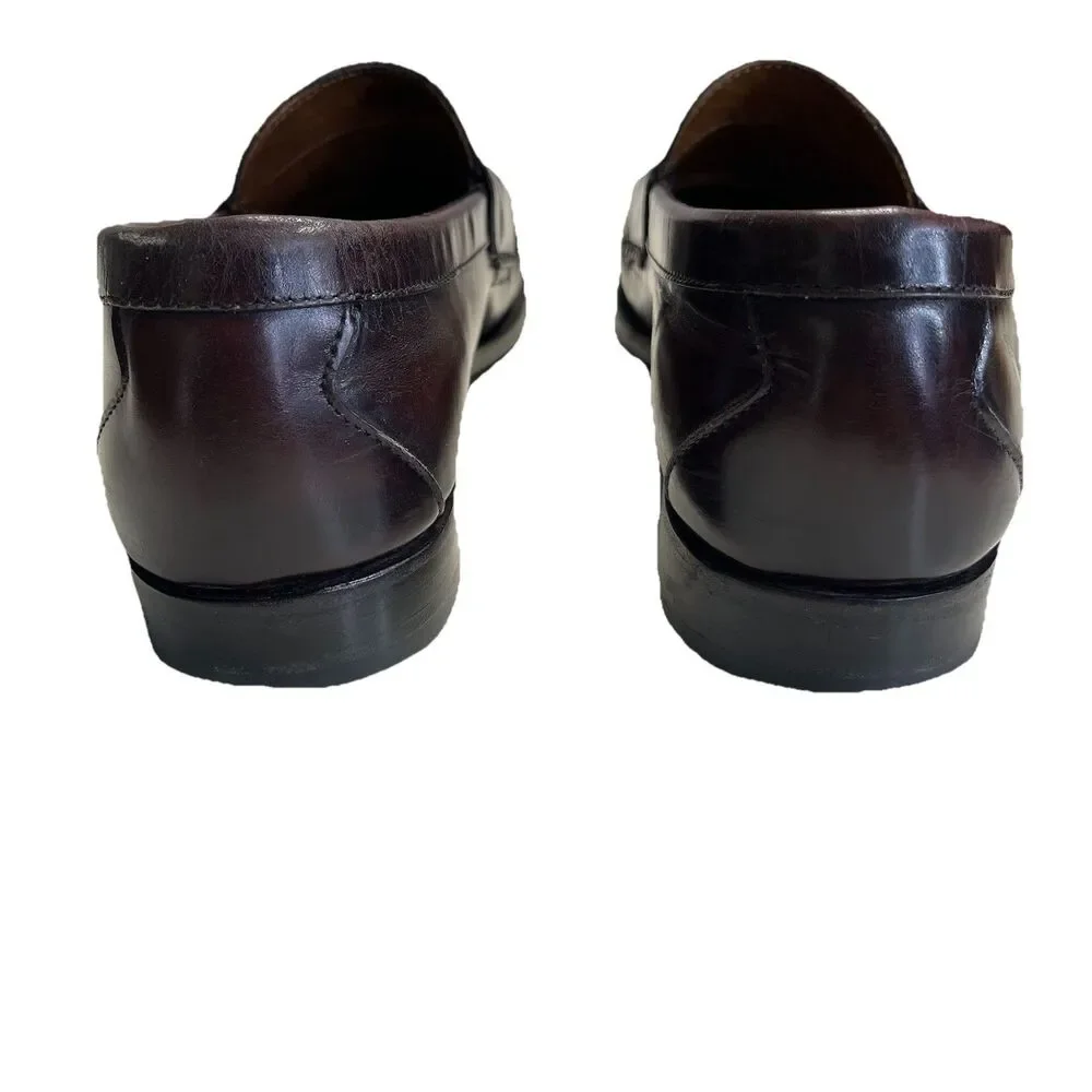 Allen Edmonds Walden X Toscana Loafers Men Sz 12D Dress Shoes Sole Italy